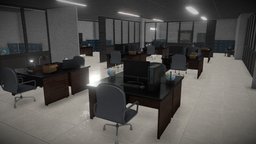 Police Station Interior Office office, police, mystery, station, game, interior