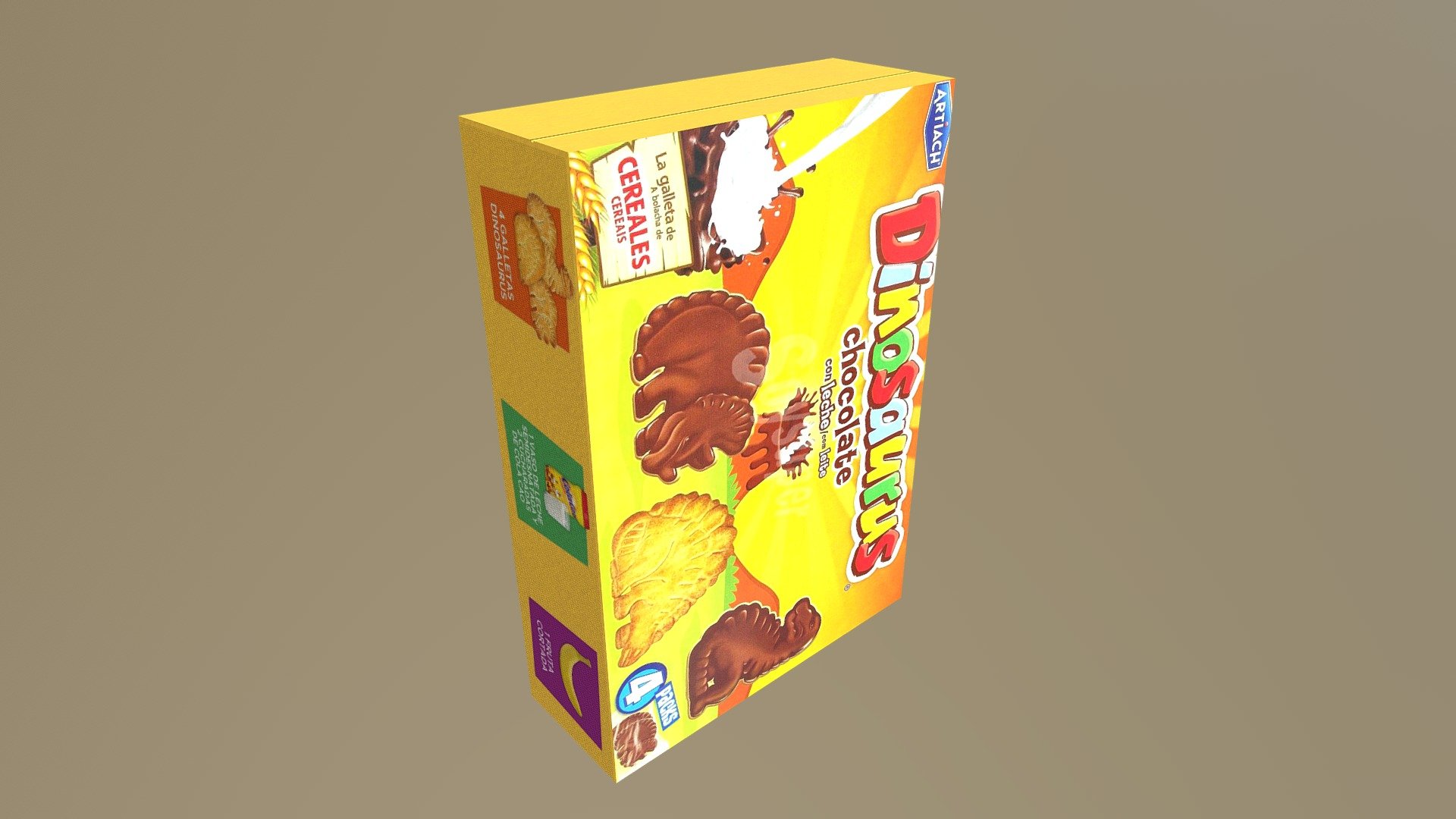 &ndash;ENGLISH
Dinosaurus biscuits - Galletas Dinosaurus - 3D model by Forteskun 3d model
