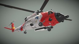 Sikorsky MH-60J "Jay Hawk" Basic Animation red, white, us, copter, transport, chopper, coast, pilot, guard, pilots, help, ocean, force, hawk, emergency, mh, aircraft, water, united, 60, diver, hh, rescue, jay, coastal, states, uh, sikorsky, swimmer, sh, air, helicopter, sea, jayhawk, mh-60t, 60j, 60t, mh-60j