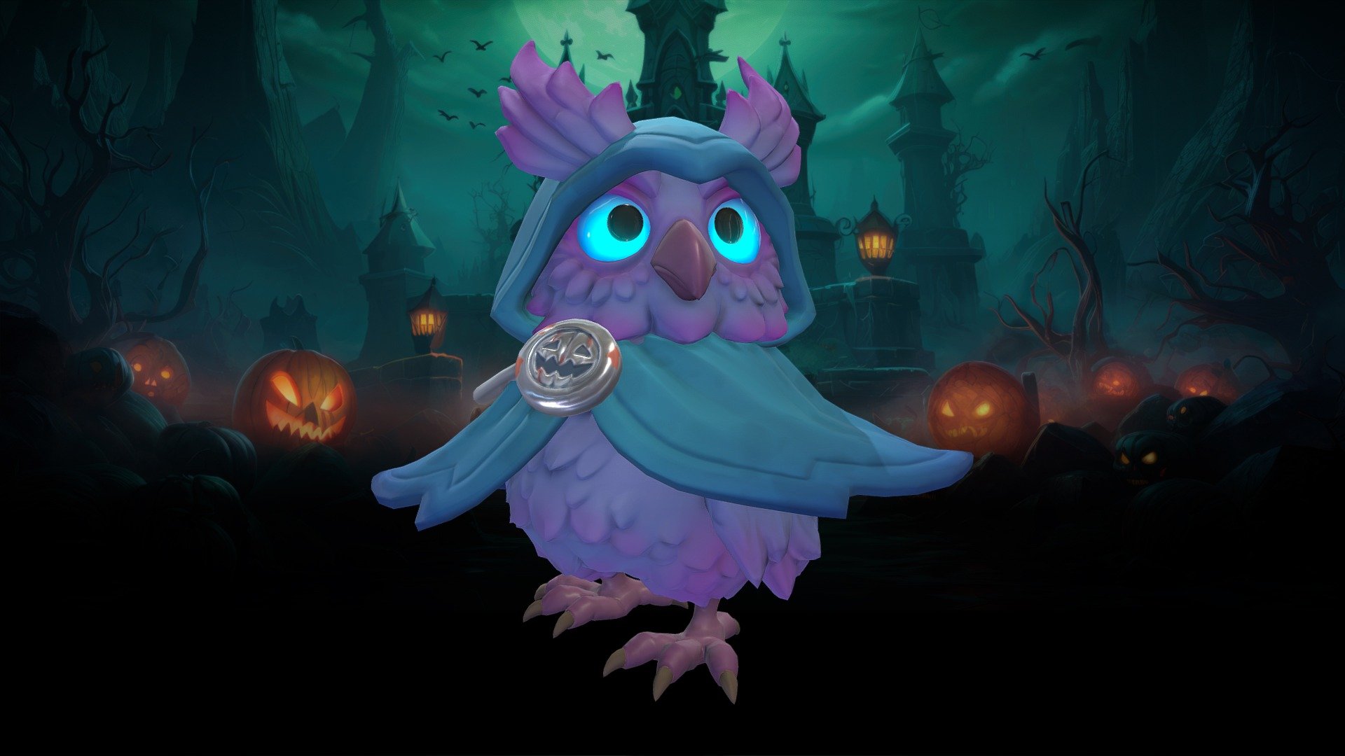 Stylized character for a project.

Software used: Zbrush, Autodesk Maya, Autodesk 3ds Max, Substance Painter - Stylized Halloween Owl - 3D model by N-hance Studio (@Malice6731) 3d model