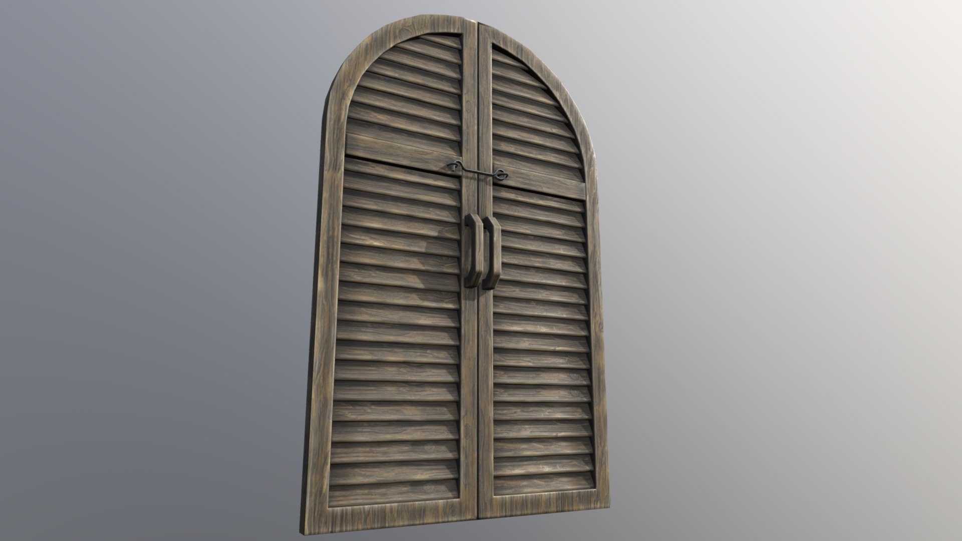 Simple window shutters, for when you just don't want that sun shining on your monitor.

Made in Blender, textured in Photoshop 3d model