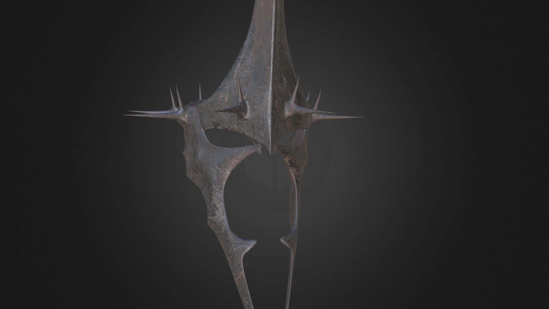Nazgul's head from the Lord of the rings 3d model