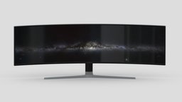 Samsung 49 Inches CHG90 QLED Gaming Monitor