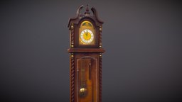 Grandfather Clock clock, old, forniture, grandfather, grandfatherclock, antique-furniture