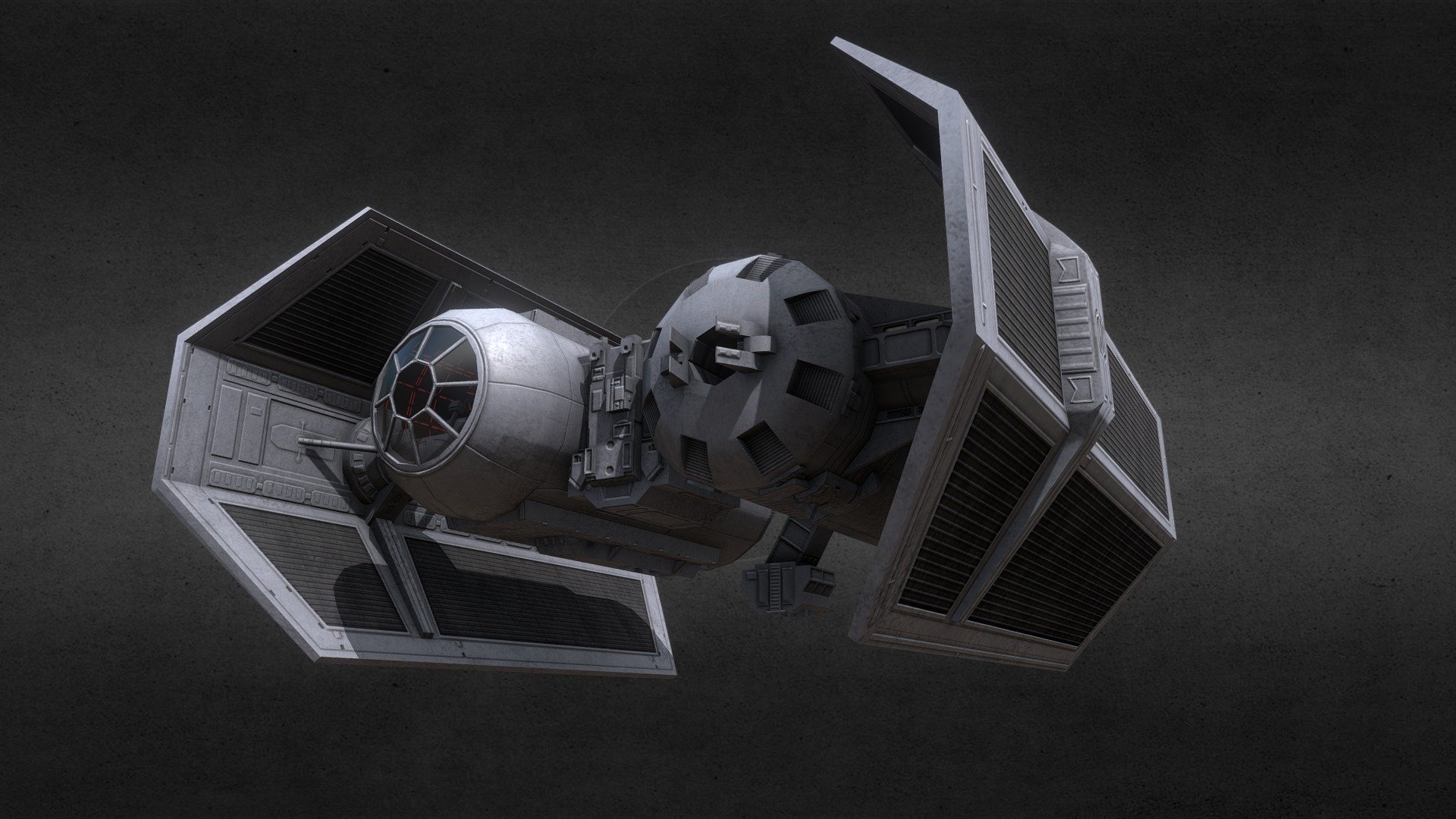 The Imperial TIE Bomber from Star Wars: The Empire Strikes Back 3d model
