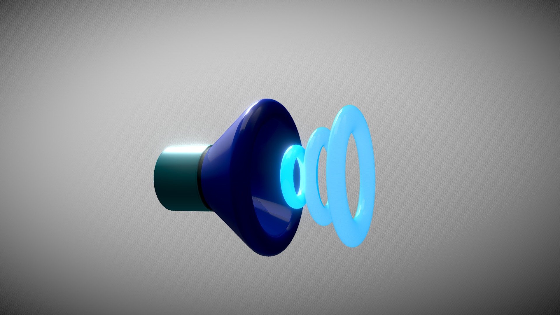 Sound Icon - 3D model by Kiefer_Ramazzina 3d model