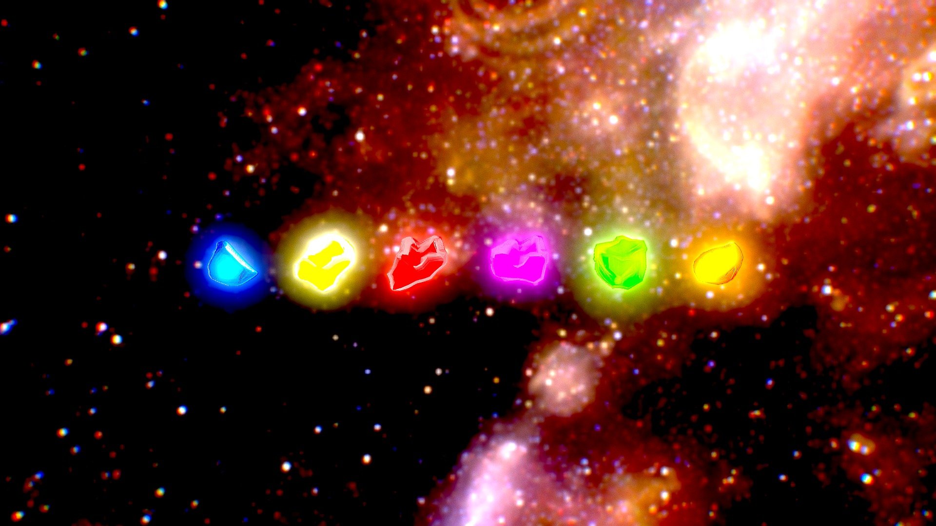 The Infinity Gems (originally referred to as Soul Gems and later as Infinity Stones) are six gems appearing in Marvel Comics. The six gems are the Mind, Soul, Space, Power, Time and Reality Gems. In later storylines, crossovers and other media, a seventh gem has also been included. The Gems have been used by various characters in the Marvel Universe.

Info Link: https://en.wikipedia.org/wiki/Infinity_Gems

I have a Patreon Join now! :https://www.patreon.com/user?u=14434838 - Infinity Stones (Avengers) - Download Free 3D model by Yanez Designs (@Yanez-Designs) 3d model