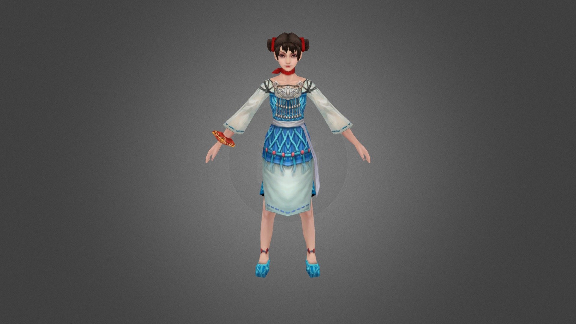 Download Young Girl Rigged 3D Model. You can use this model in video games, cartoons, anime, and other CG arts. Rigged with popular Blender Auto Rig Pro addon and supports all animations from Mixamo,…

The Sketchfab version does not include rig, you can download the rigged version from the website:
https://cg-moon.com/product/character-14/

Hope you like this model :)

For more characters please take a look at our website 3d model
