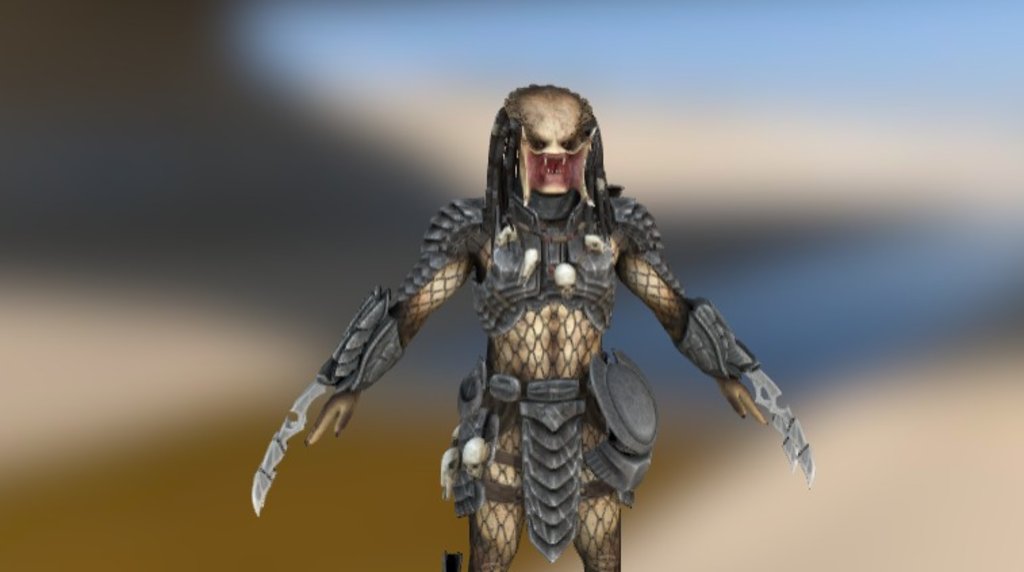 Predator - Download Free 3D model by GekWyd (@deanplays) 3d model