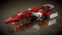 RED_SHIP F1 2050 prototype wipout, sci-fi, racing