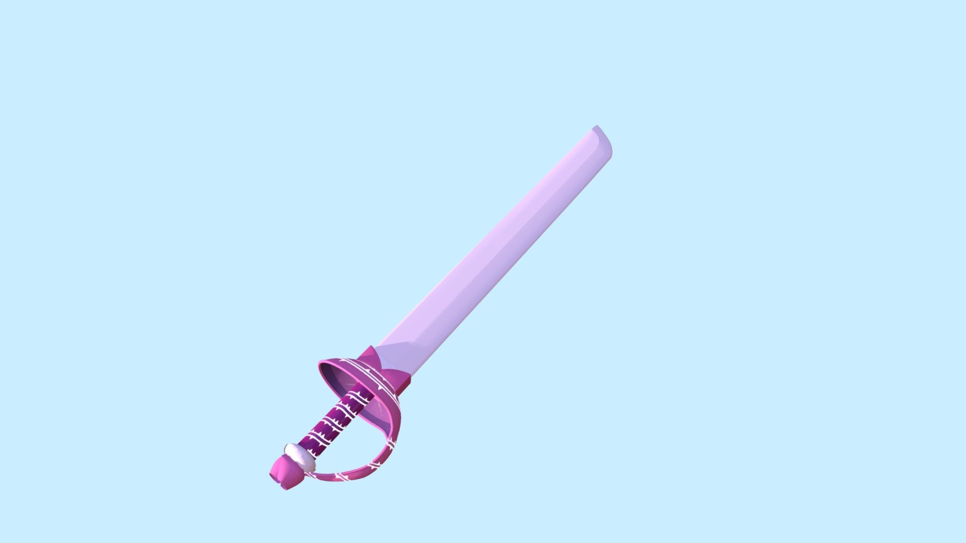 Rose's Sword from Steven Universe
 - Rose Quartz's Sword - Download Free 3D model by Miaru3d 3d model