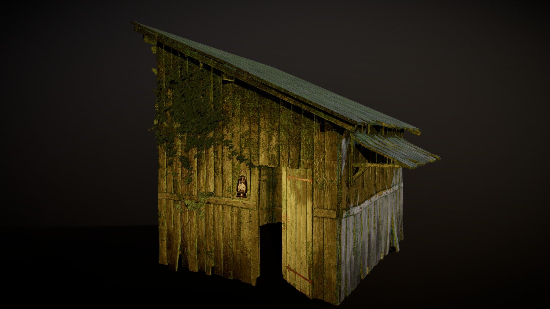 Forest hut - Creative workflow:



Modeling: Blender

Texturing: Substance Painter, Photoshop, Bitmap2Material

Asset used for the render of this project: https://www.artstation.com/artwork/Qzz448 - Hut - 3D model by Gene.Viz 3d model