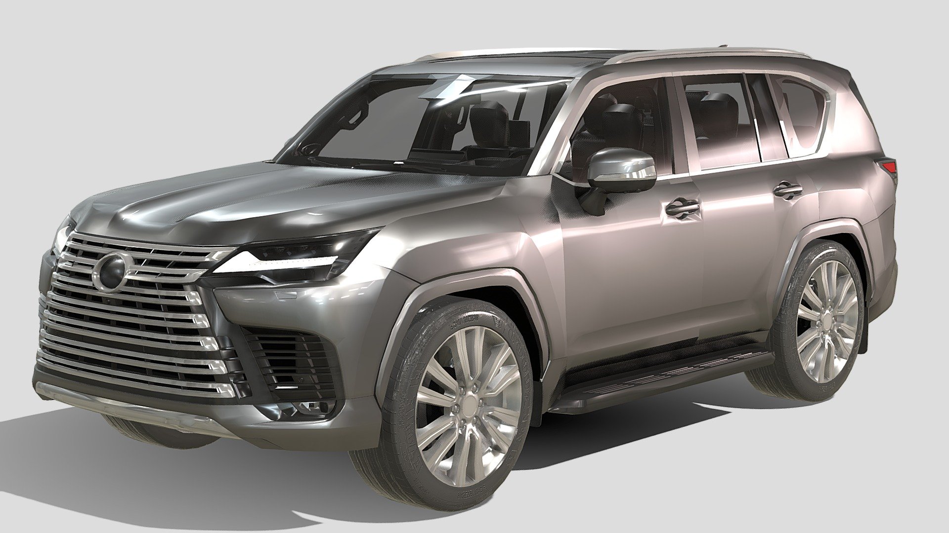 Lexus LX600 2022 - Buy Royalty Free 3D model by Phazan Product (@Phazan) 3d model