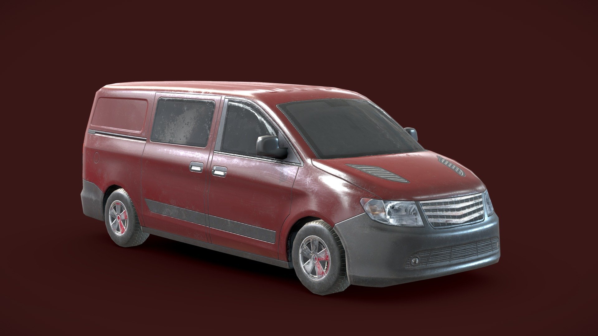 This is a generic minivan is brand claim proof with a single realistic PBR Metal-Roug 2k texture. The asset(1754 tris) is created and optimized with the higher standards in the industry for mobile games with a HD quality, is real scale, very clean topology, low-poly game ready. This asset can be used in a traffic system for a AAA game. Pivots for the wheels in right position for easy animation. Geometry position in (0.0.0) of the world and good naming convention.
We will be happy to answer any question and assist you to a better use of this asset 3d model