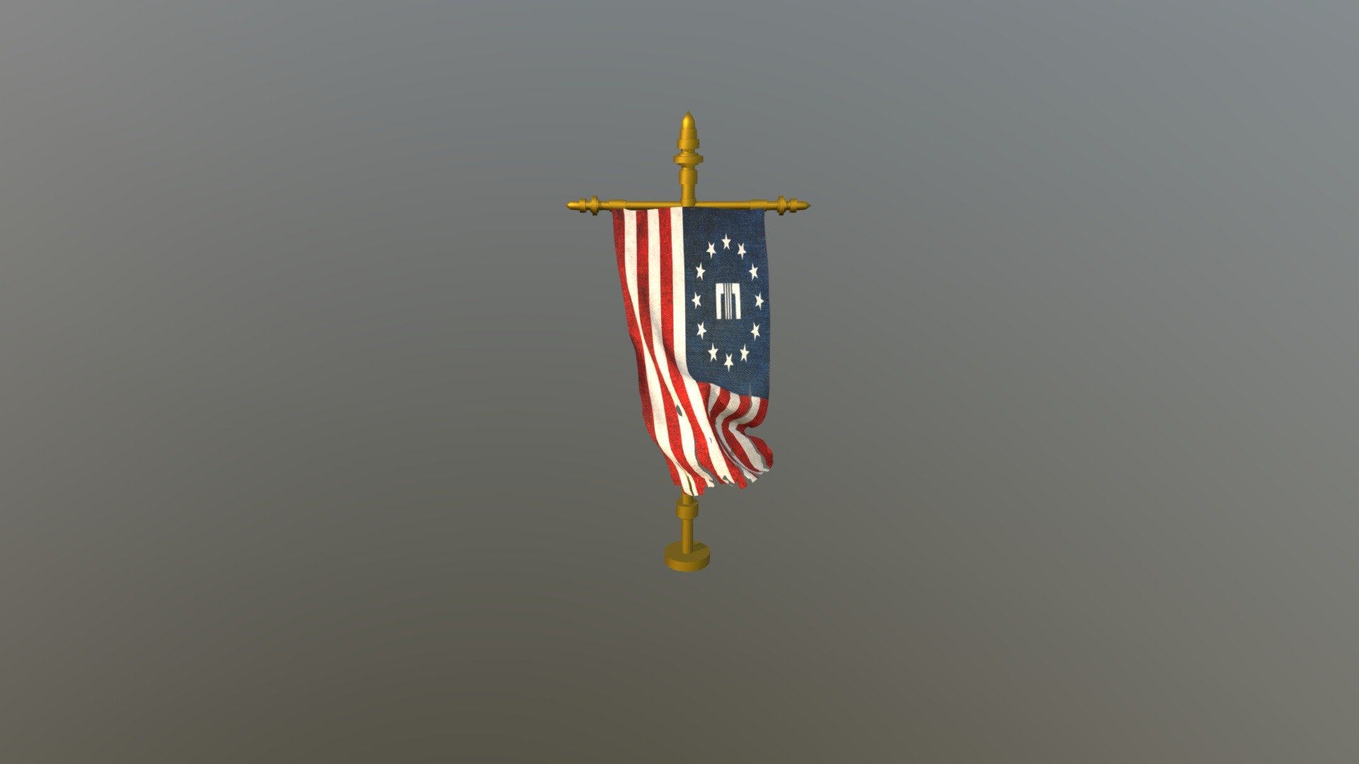 its a flag pole i made with a flag that i stole from a good series which is now dead (thanks Todd) - Flag - Download Free 3D model by Corbingames 3d model