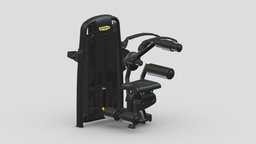 Technogym Selection Total Abdominal bike, room, cross, set, stepper, cycle, sports, fitness, gym, equipment, vr, ar, exercise, training, professional, machine, commercial, fit, weight, workout, excite, weightlifting, elliptical, 3d, home, sport, gyms, myrun