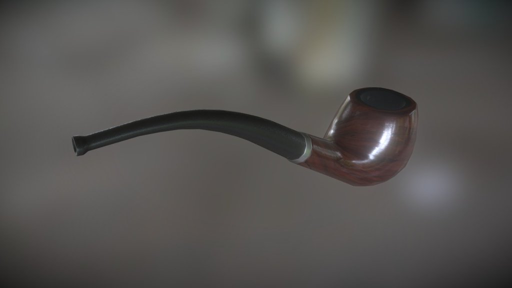 Small weekend modeling challenge - Smoking Pipe - Challenge - 3D model by mexpex 3d model