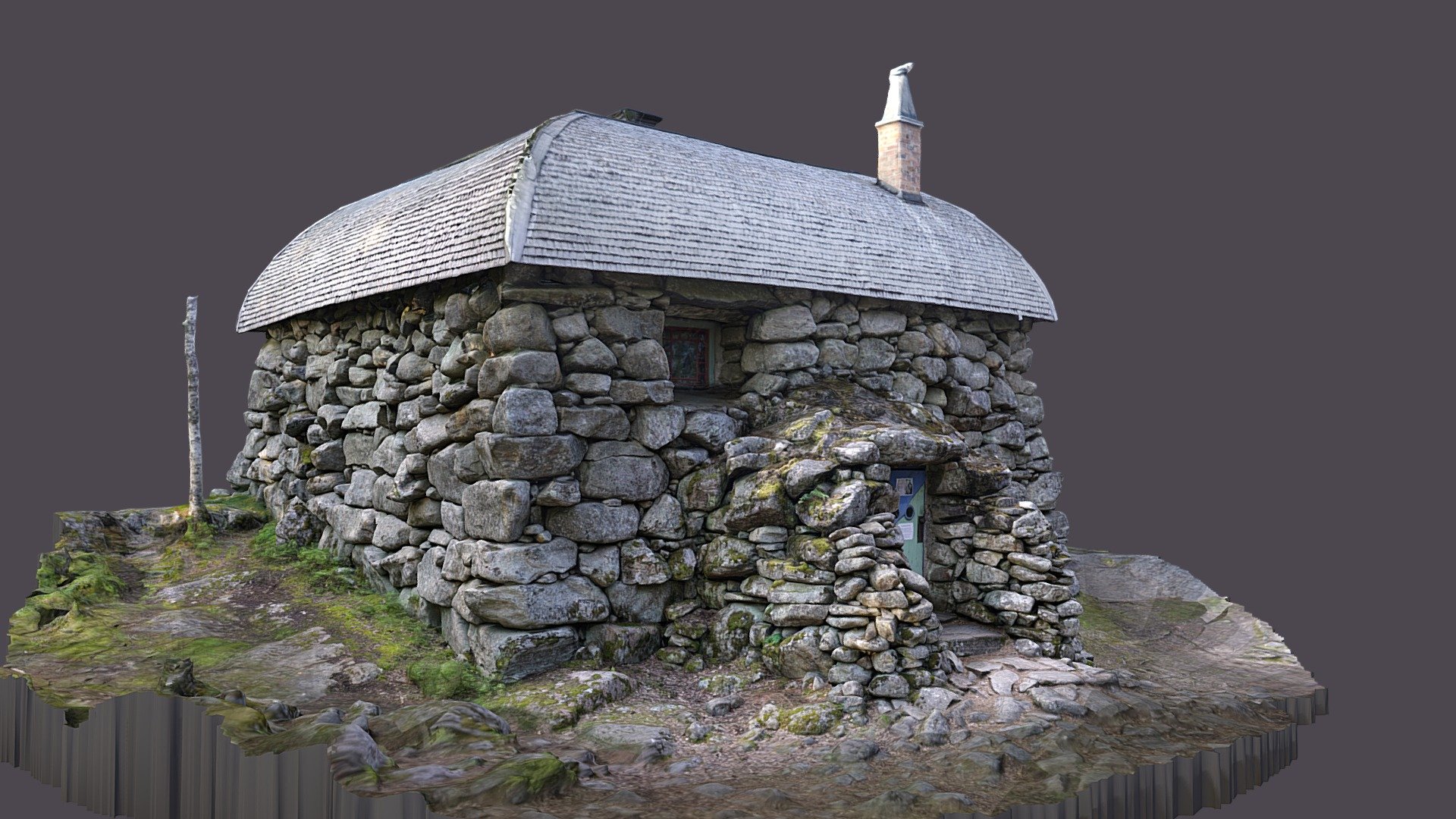 A Stone castle built in 1902 as Emil Danielssons wilderness atelier. Located in Pirunvuori, Sastamala.

This one was a pain to capture because the location was in middle of the forest:

 - Stone Castle In Sastamala, Finland - Download Free 3D model by Lassi Kaukonen (@thesidekick) 3d model