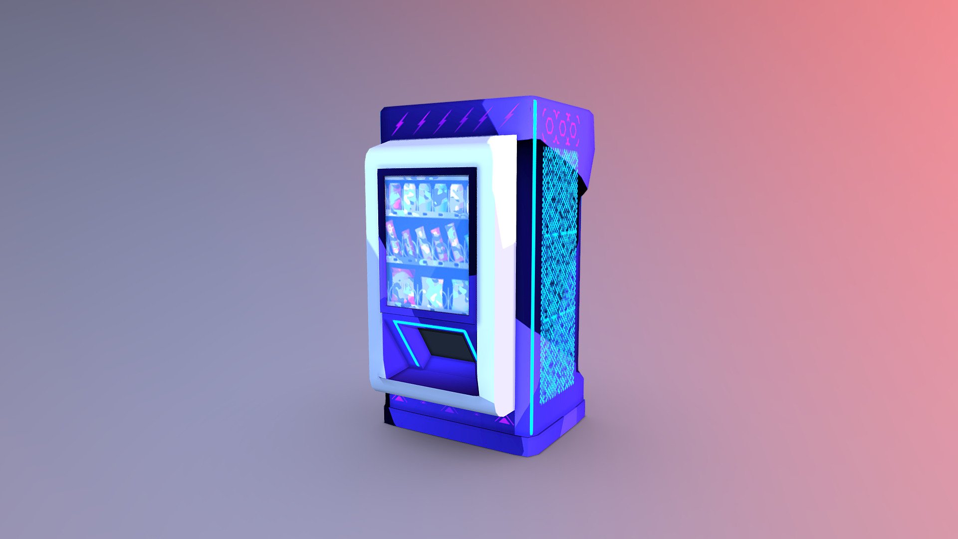 vending_machine - 3D model by egeralpb 3d model