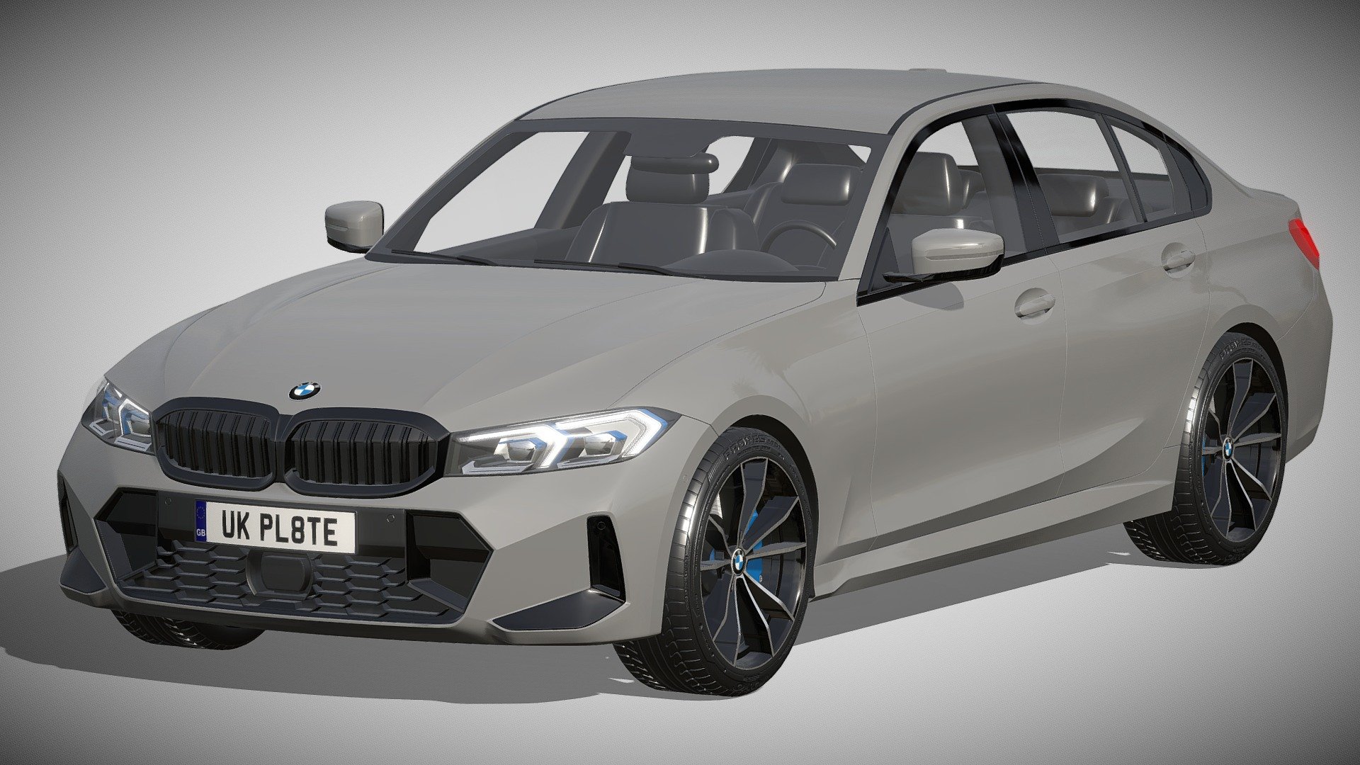 BMW 3er Limousine 2022

https://www.bmw.de/de/neufahrzeuge/3er/limousine/2022/bmw-3-er-limousine-ueberblick.html

Clean geometry Light weight model, yet completely detailed for HI-Res renders. Use for movies, Advertisements or games

Corona render and materials

All textures include in *.rar files

Lighting setup is not included in the file! - BMW 3er Limousine 2022 - Buy Royalty Free 3D model by zifir3d 3d model