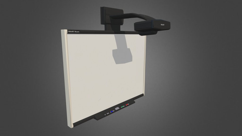 Turbosquid: -link removed- - Smartboard by smart - 3D model by Cordy 3d model