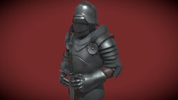 Realistic armor armor, weapon, sword