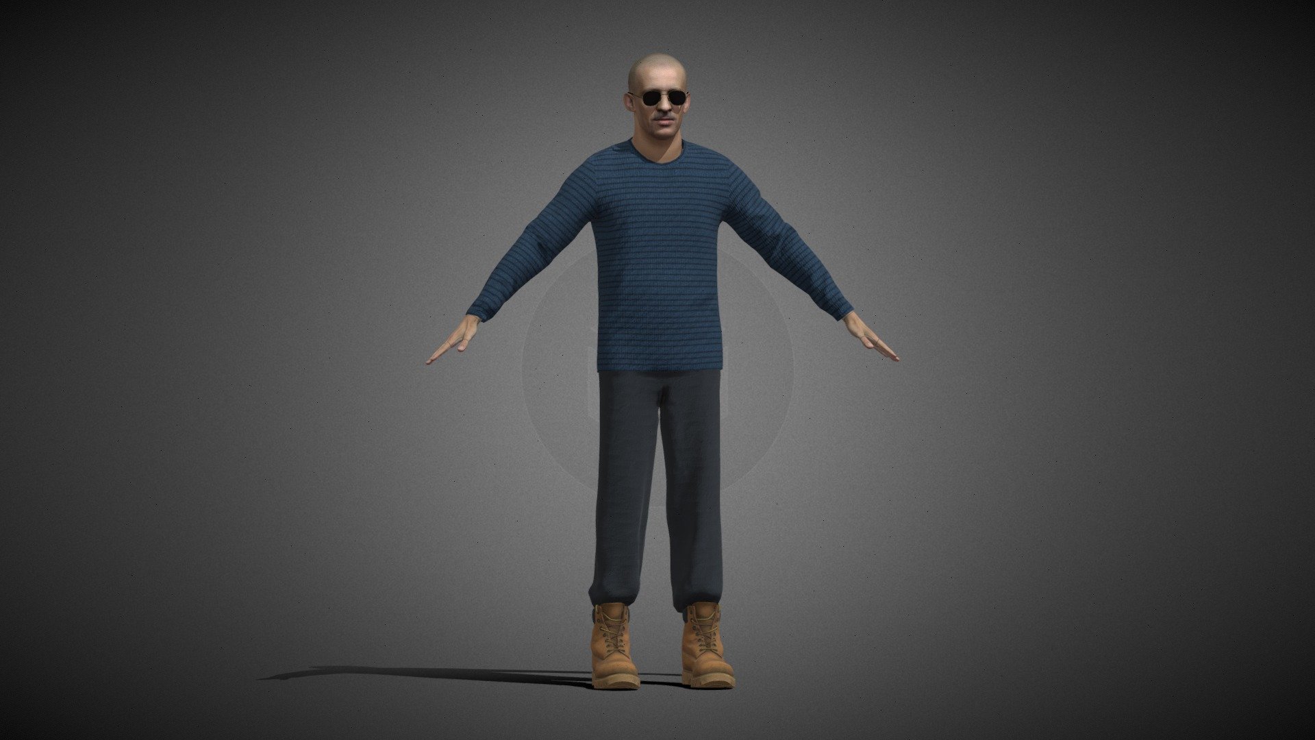 3D Model of Rim'K for our game Oktogone

I can create 3D models of all famous artists or custom characters.  You can send me a message on Instagram if you're interested &ndash;&gt; https://www.instagram.com/valone.future/ - Rim'K - 3D model by ValOne 3d model