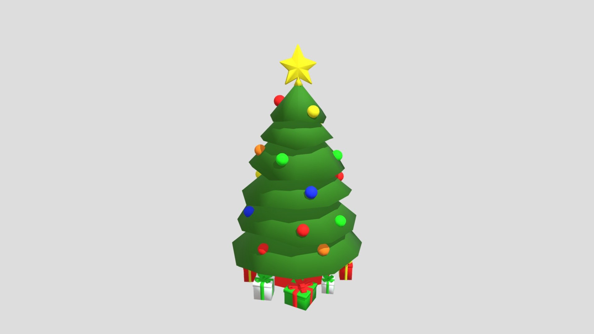 Christmas Tree - Download Free 3D model by kennedy.adams 3d model