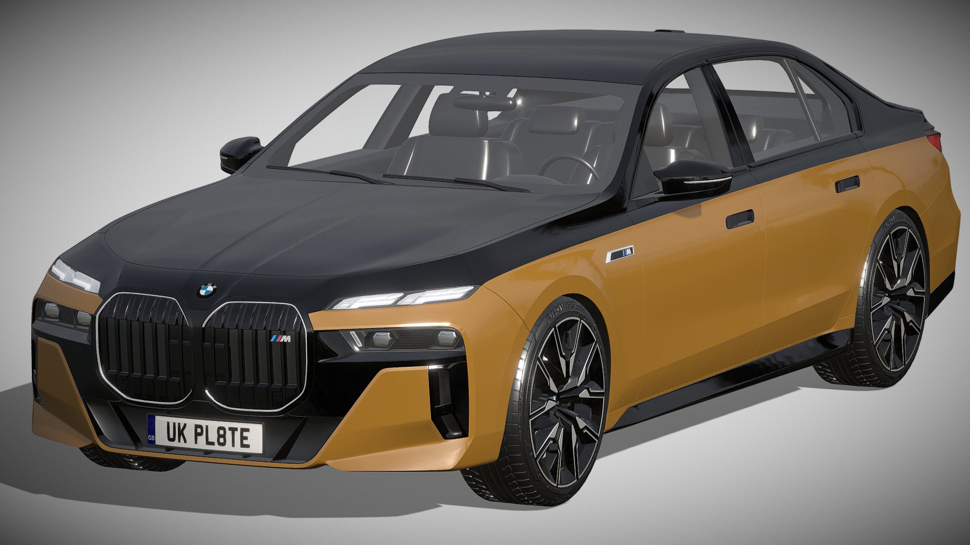 BMW i7 M70

https://www.bmw.de/de/neufahrzeuge/m/bmw-m760e-xdrive/2023/bmw-7er-m-automobile-ueberblick.html

Clean geometry Light weight model, yet completely detailed for HI-Res renders. Use for movies, Advertisements or games

Corona render and materials

All textures include in *.rar files

Lighting setup is not included in the file! - BMW i7 M70 - Buy Royalty Free 3D model by zifir3d 3d model