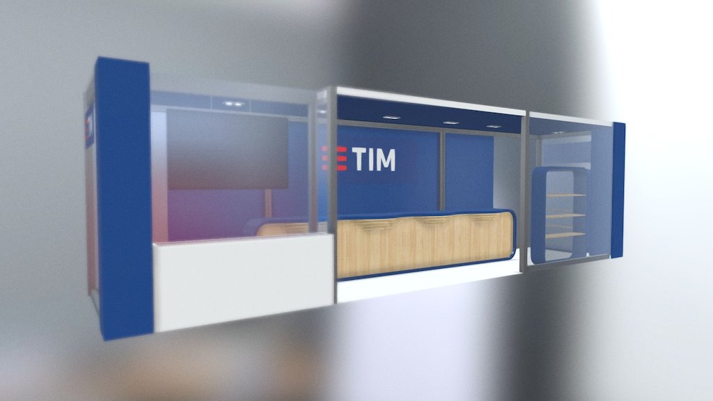 Negozio TIM - 3D model by JCCT 3d model