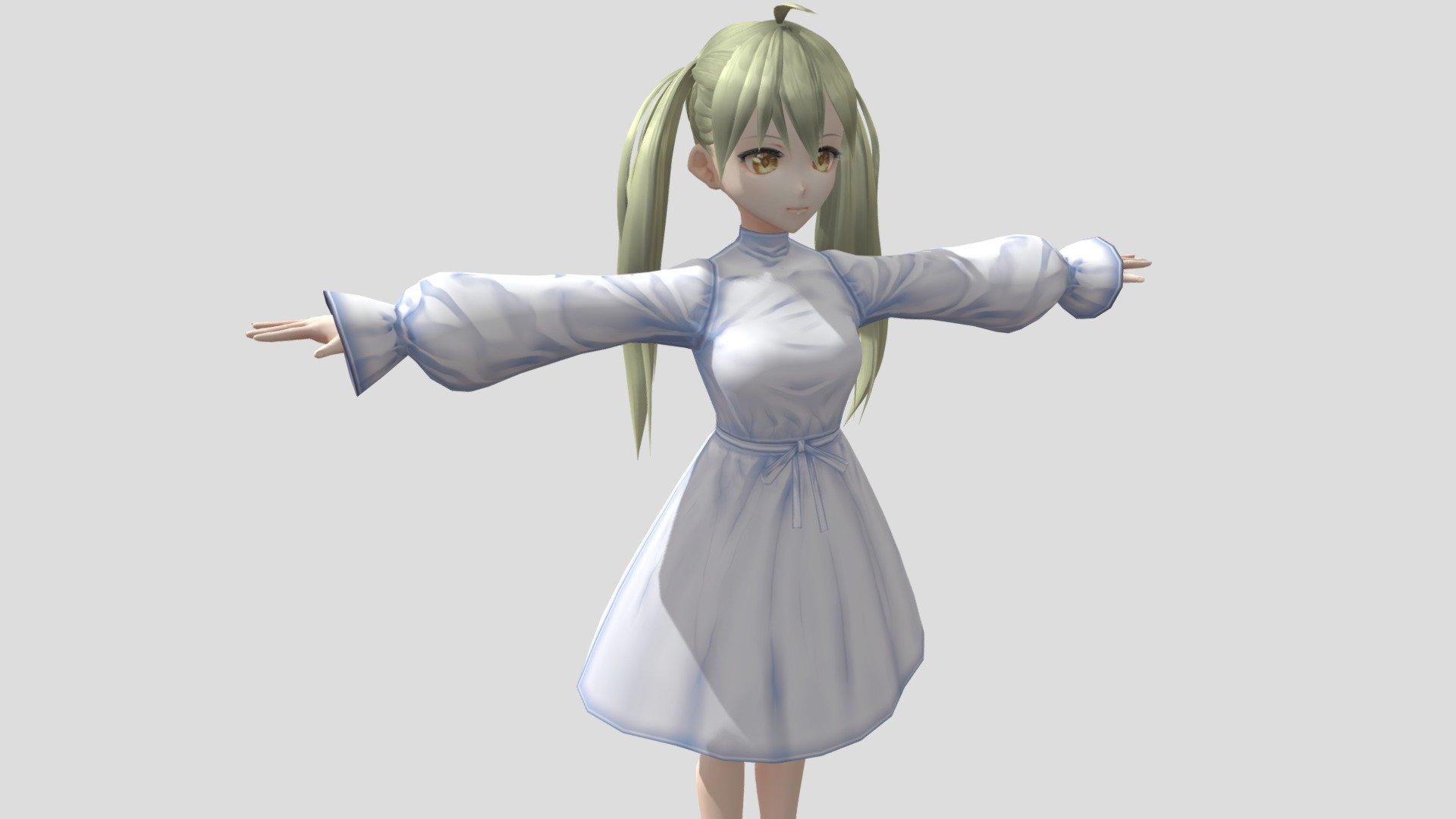 Model preview(Alex)

Model preview(Alice)



This character model belongs to Japanese anime style, all models has been converted into fbx file using blender, users can add their favorite animations on mixamo website, then apply to unity versions above 2019



Character : Alex / Alice

Verts:19102 / 18605

Tris:27382 / 26424

Fourteen textures for the character



This package contains VRM files, which can make the character module more refined, please refer to the manual for details



▶Commercial use allowed

▶Forbid secondary sales



Welcome add my website to credit :

Sketchfab

Pixiv

VRoidHub
 - 【Anime Character】Alex/Alice (Unity 3D) - Buy Royalty Free 3D model by 3D動漫風角色屋 / 3D Anime Character Store (@alex94i60) 3d model