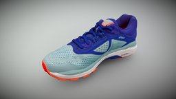 ASICS GT-2000 6 shoes, tennis, running, sneakers, asics, photogrammetry