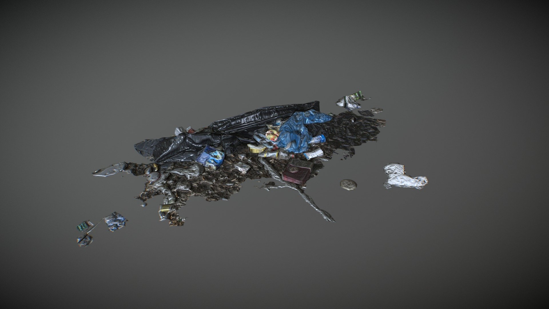 garbage heap - garbage heap - Buy Royalty Free 3D model by cardiosaurus 3d model