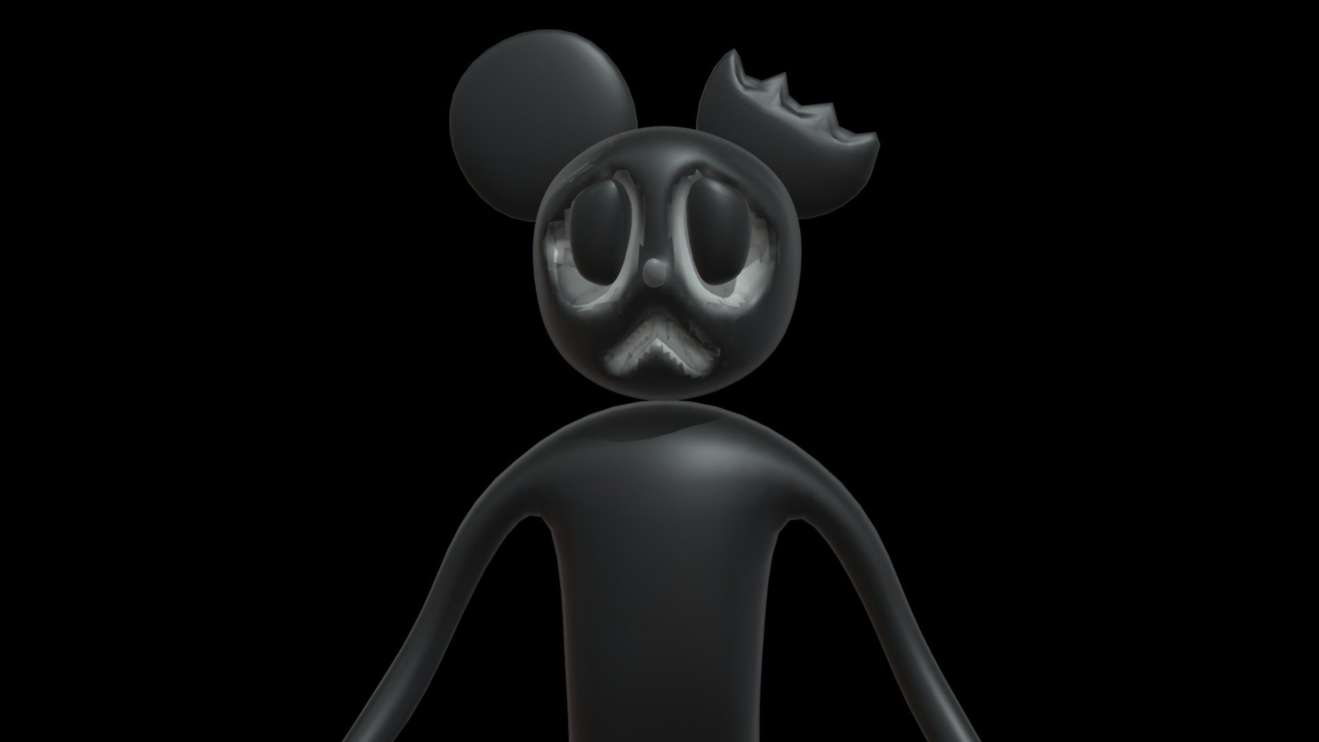 Cartoon Mouse - Download Free 3D model by TalkingBenBecomingUncanny 3d model