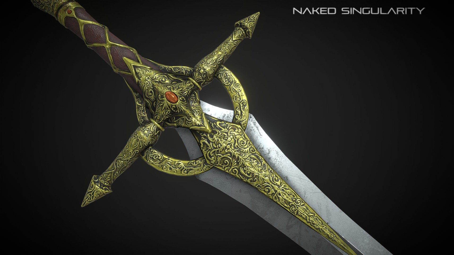 Dark fantasy golden sword | 4K | Low poly | PBR

Original concept by Naked Singularity. Inspire by Dark Souls triology and Elden Ring


High quality low poly model.
High resolution texture.
UV channel 2 unwrapped (for lightmap in Unity, Unreal Engine).
Real world scale.
PBR texturing.

Check out other Dark fantasy game asset here

Customer support: nakedsingularity.studio@gmail.com

Follow us on: Youtube | Facebook | Instagram | Twitter | Artstation - Dark fantasy golden sword | 4K | Low poly PBR - Buy Royalty Free 3D model by Naked Singularity (@nakedsingularity) 3d model