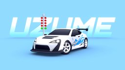 ARCADE: "Uzume" Racing Car subaru, cars, japan, drag, drift, brz, racing, street