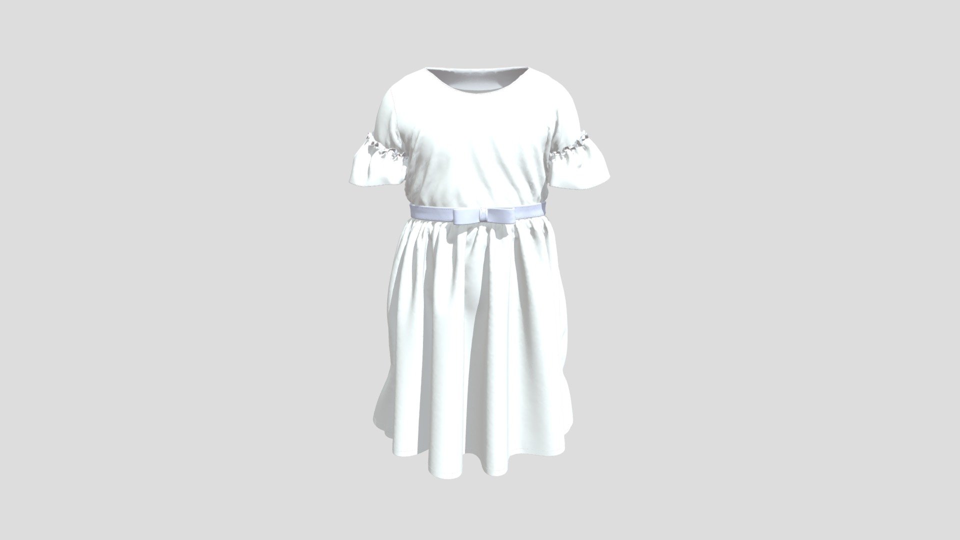Girl_Dress - 3D model by Julia_2021 3d model