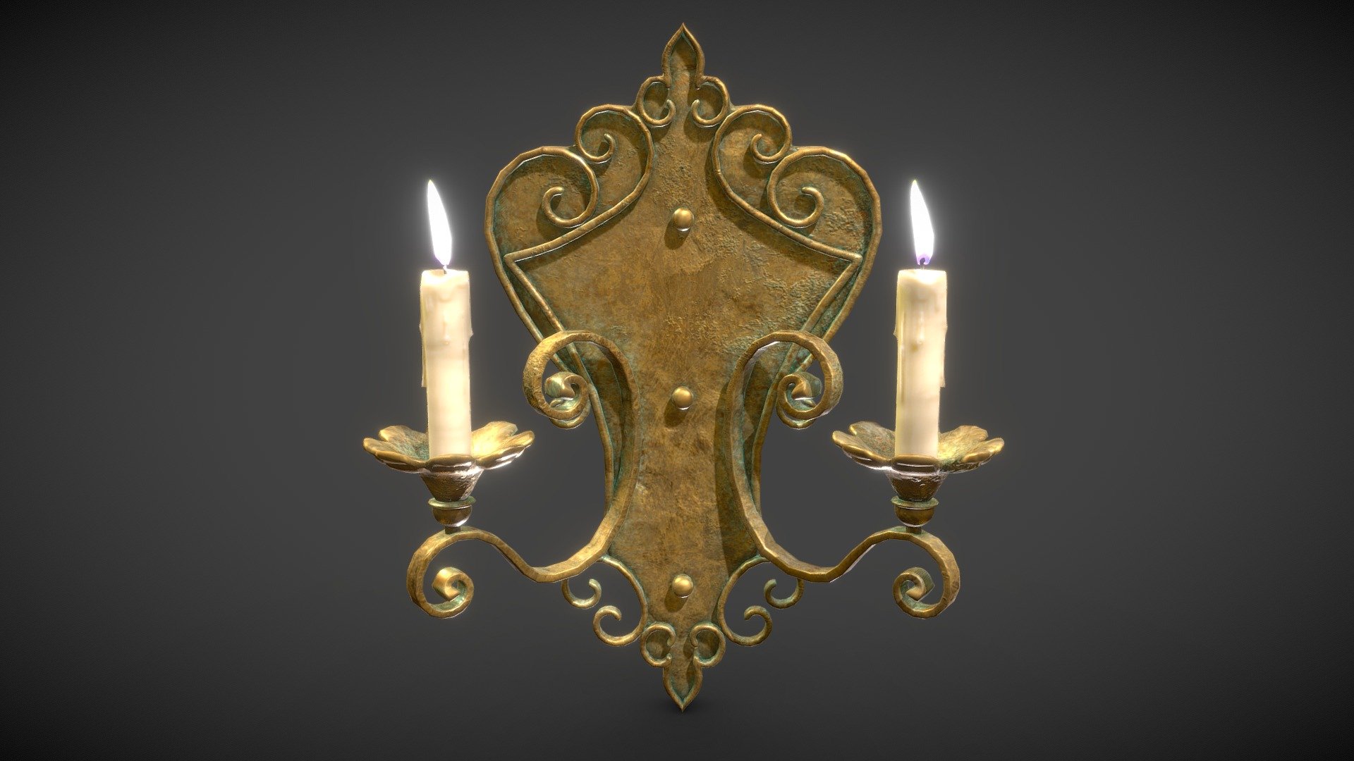 Check out my website for more products and better deals! &amp;gt;&amp;gt; SM5 by Heledahn &amp;lt;&amp;lt;


This is a digital 3d model of an Victorian wall lamp. The lamp can be used either with a flame or a light bulb (included in the geometry and hidden by a mask modifier of the WEBSITE PRODUCT ONLY).

This model can be used for any Medieval/Fantasy themed render project, used either as a background prop, or as a closeup prop due to its high detail and visual quality.

This product will achieve realistic results in your rendering projects and animations, being greatly suited for close-ups due to their high quality topology and PBR shading 3d model
