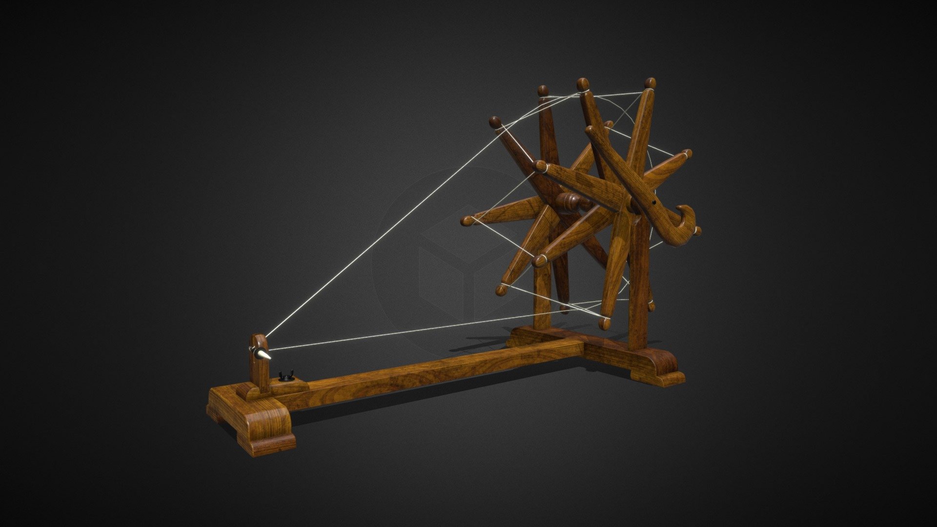 A spinning wheel is a device for spinning thread or yarn from natural or synthetic fibres. Spinning wheels were first used in India. 
The word charkha, defines a wheel, is related to the word &ldquo;circle