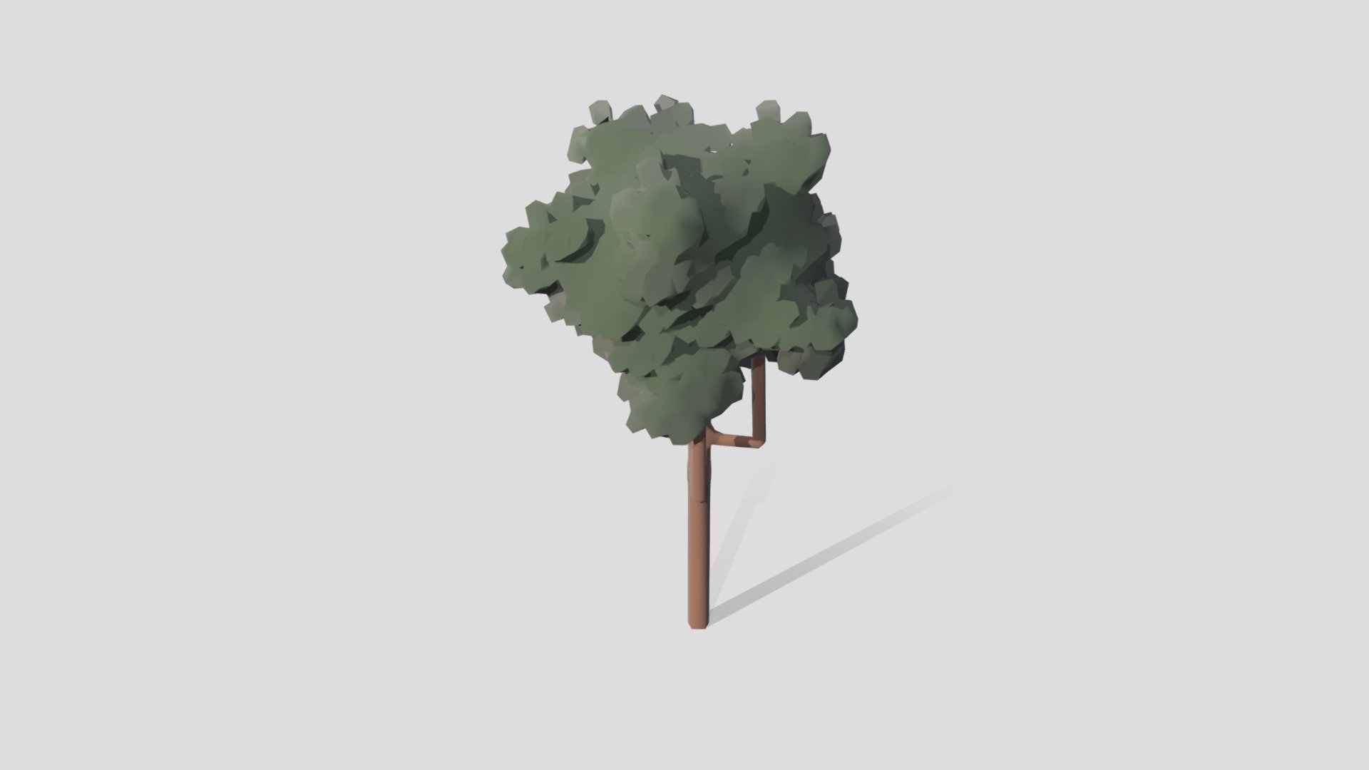 Like my bush but this is a tree - Cartoon Tree - Download Free 3D model by adarose 3d model