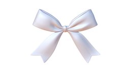 Bow Ribbon Knot 5 bow, 3d-print, knot, ribbon, 3dprint, hardsurface, highpoly