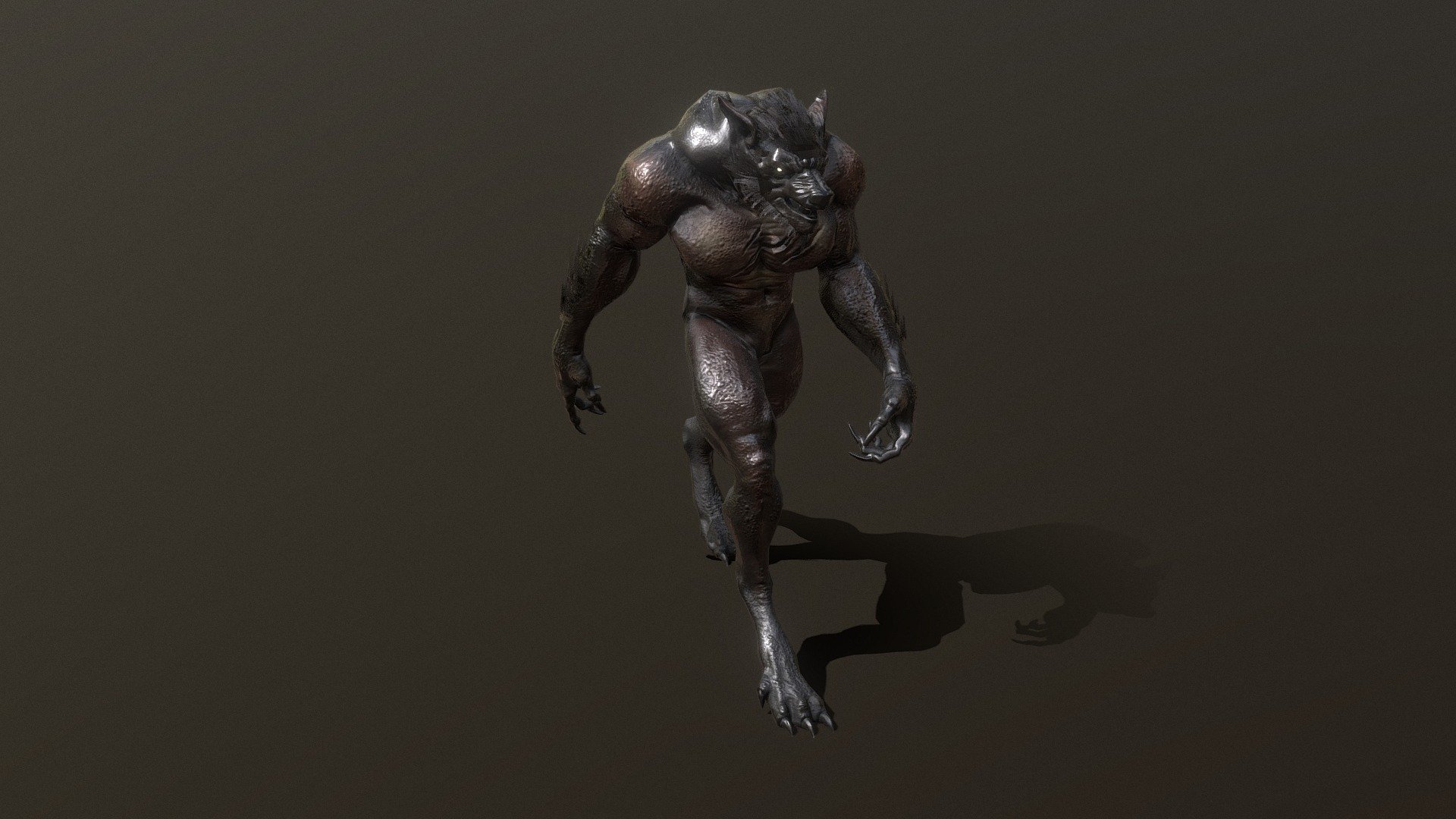 Warewolf - 3D model by Servants-of-the-Fate 3d model