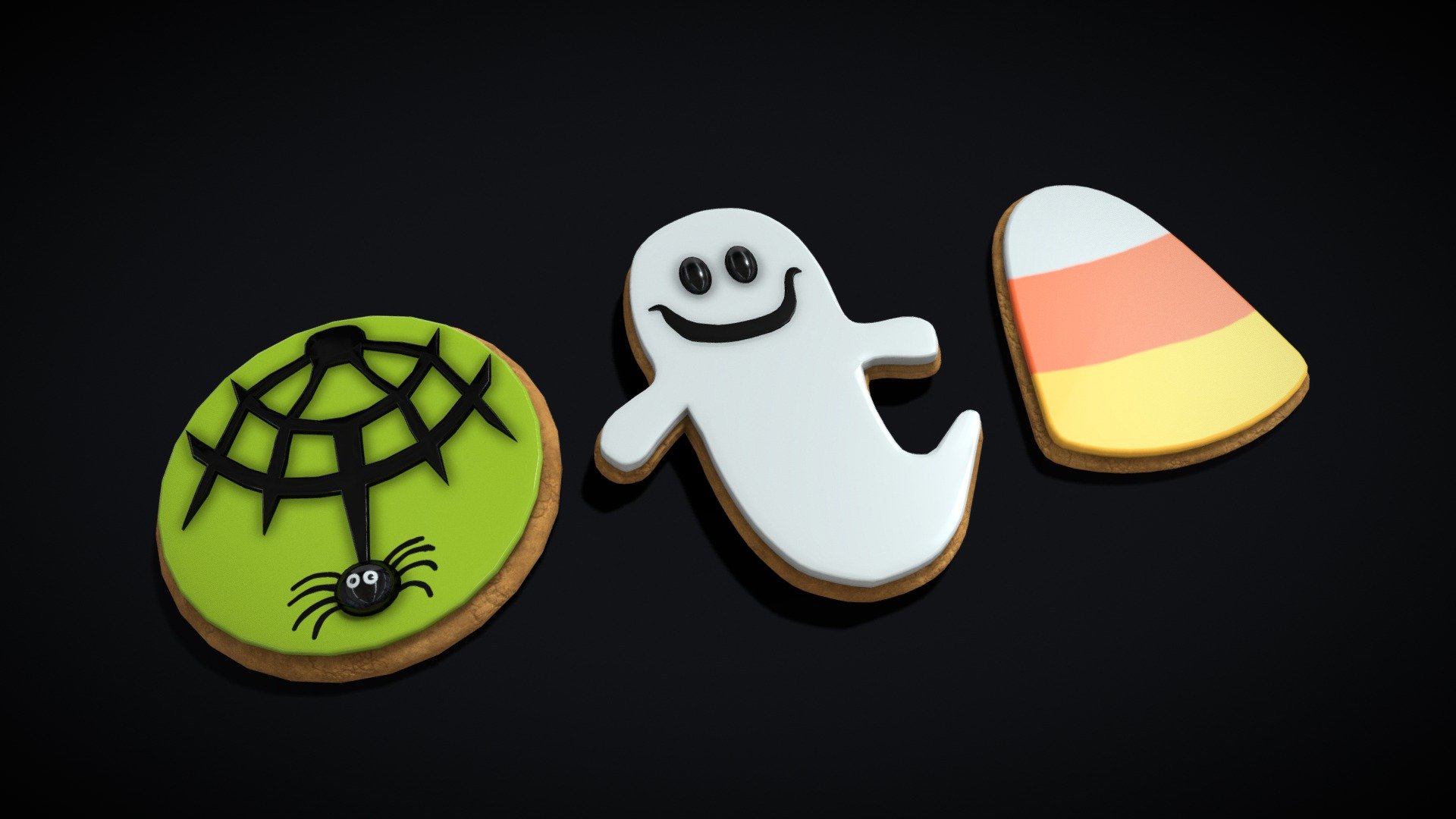 Halloween Cookies Set One 3D Model FBX

VR / AR / Low-poly
PBR approved
Geometry Polygon mesh
Polygons 4,533
Vertices 4,570
Textures 4K PNG - Halloween Cookies Set One - Buy Royalty Free 3D model by GetDeadEntertainment 3d model