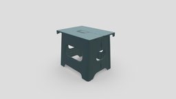 Compact Folding Stool Footrest Step