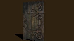 Medieval_Fantasy_Door_FBX