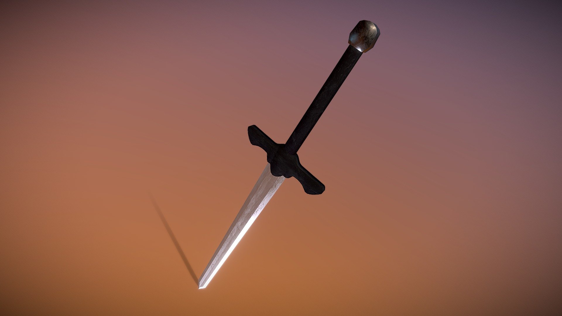 The Dark Souls 3 weapon: Sunlight Straight Sword
This model has been made by looking at the original model and taking it as an inspiration, even though i tried to make it close to the original, this is but a inspired model 3d model