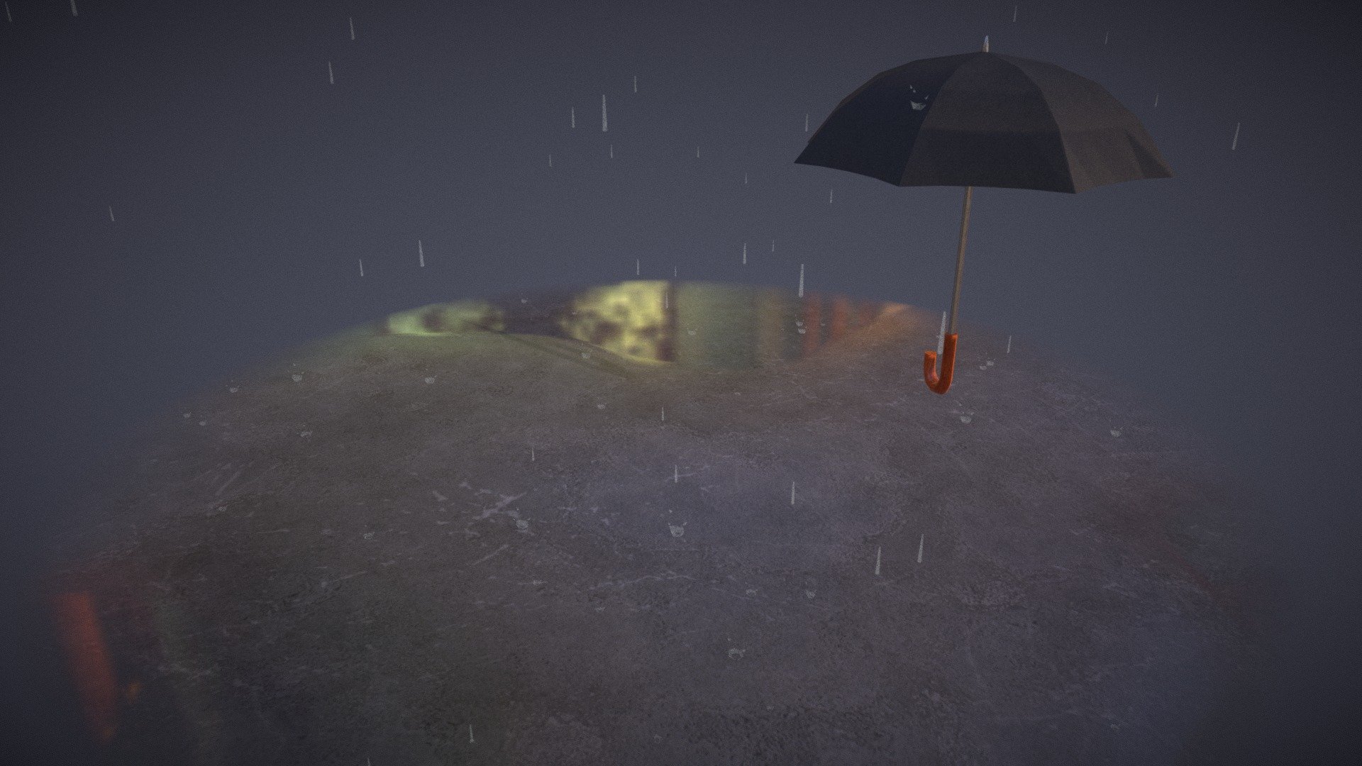 I made a Blender script to add an animation on drops collision and this is a little scene that made with it :)

This model is supplied with: 




A fbx file with only the seamless rain animation

A Blender file with the unbacked particle system used to create this scene. (And my custom script to add an effect on drop hit)



Made with Blender 



If you have any questions, do not hesitate to contact me.

 
 

 - Seamless rain - Buy Royalty Free 3D model by Zacxophone 3d model