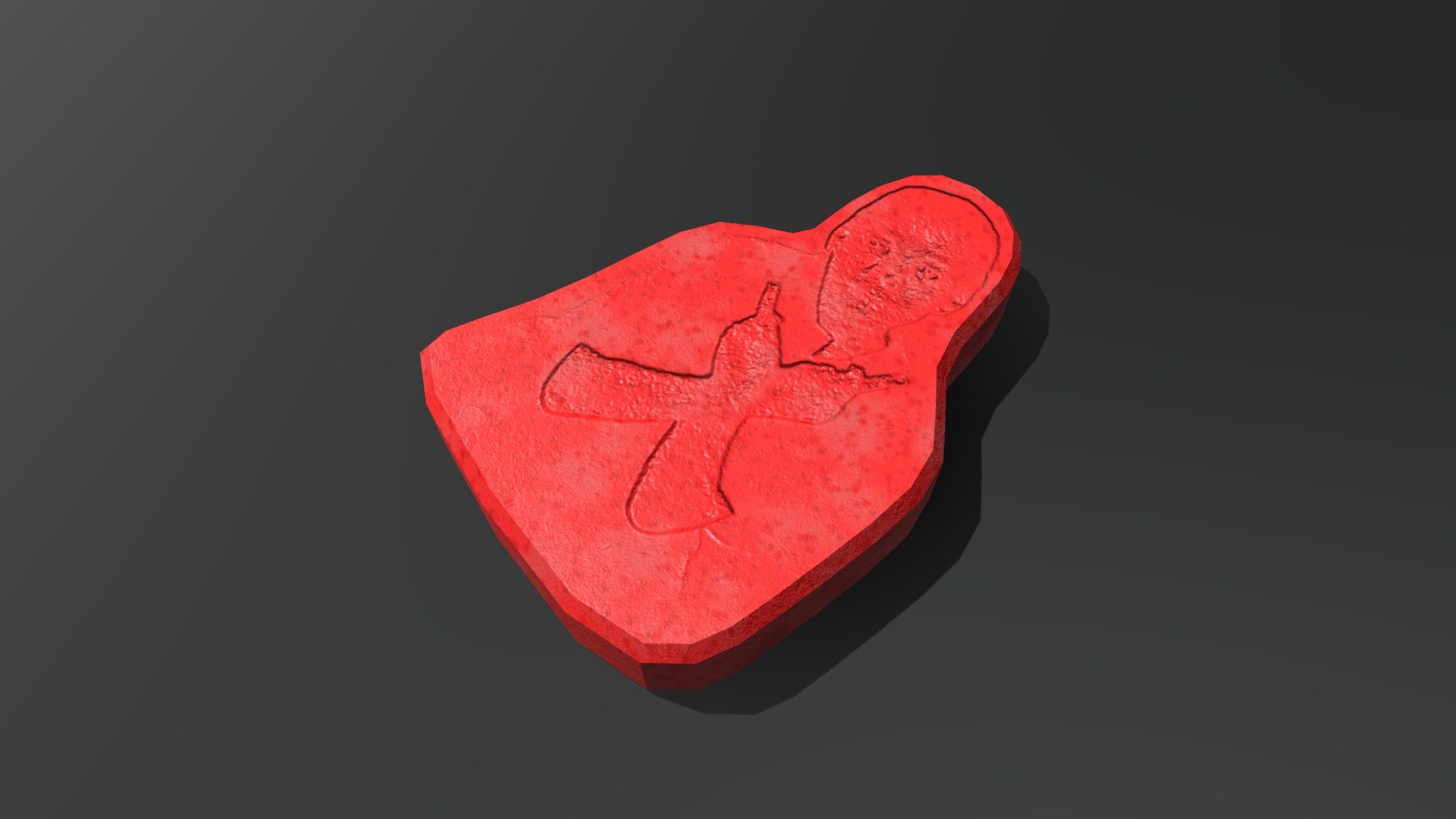 kencarson #opium #rickowens #vetemnts #givenchy #balenciaga #mmy - Ken Carson X Pill - 3D model by 9c6t2 3d model
