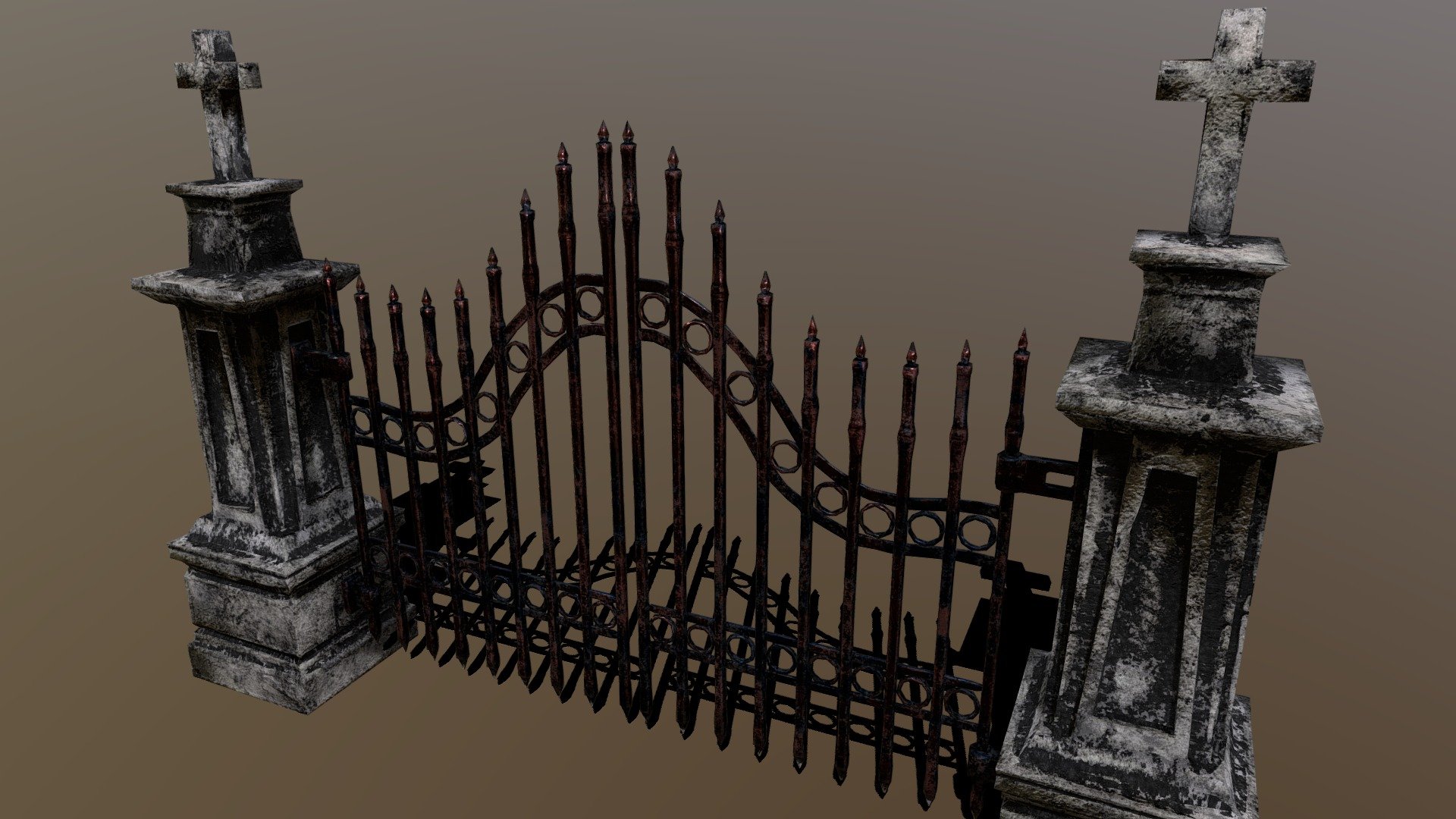 4850 Poly
2k Textures
FBX - Cemetery Gate (Game Ready) - 3D model by Sculpting Tools (@InterFox) 3d model