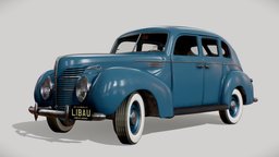 1938/39 Vairogs v.2 (new version) vintage, retro, antique, automotive, mafia, v8, 1940s, 1930s, vehicle, car